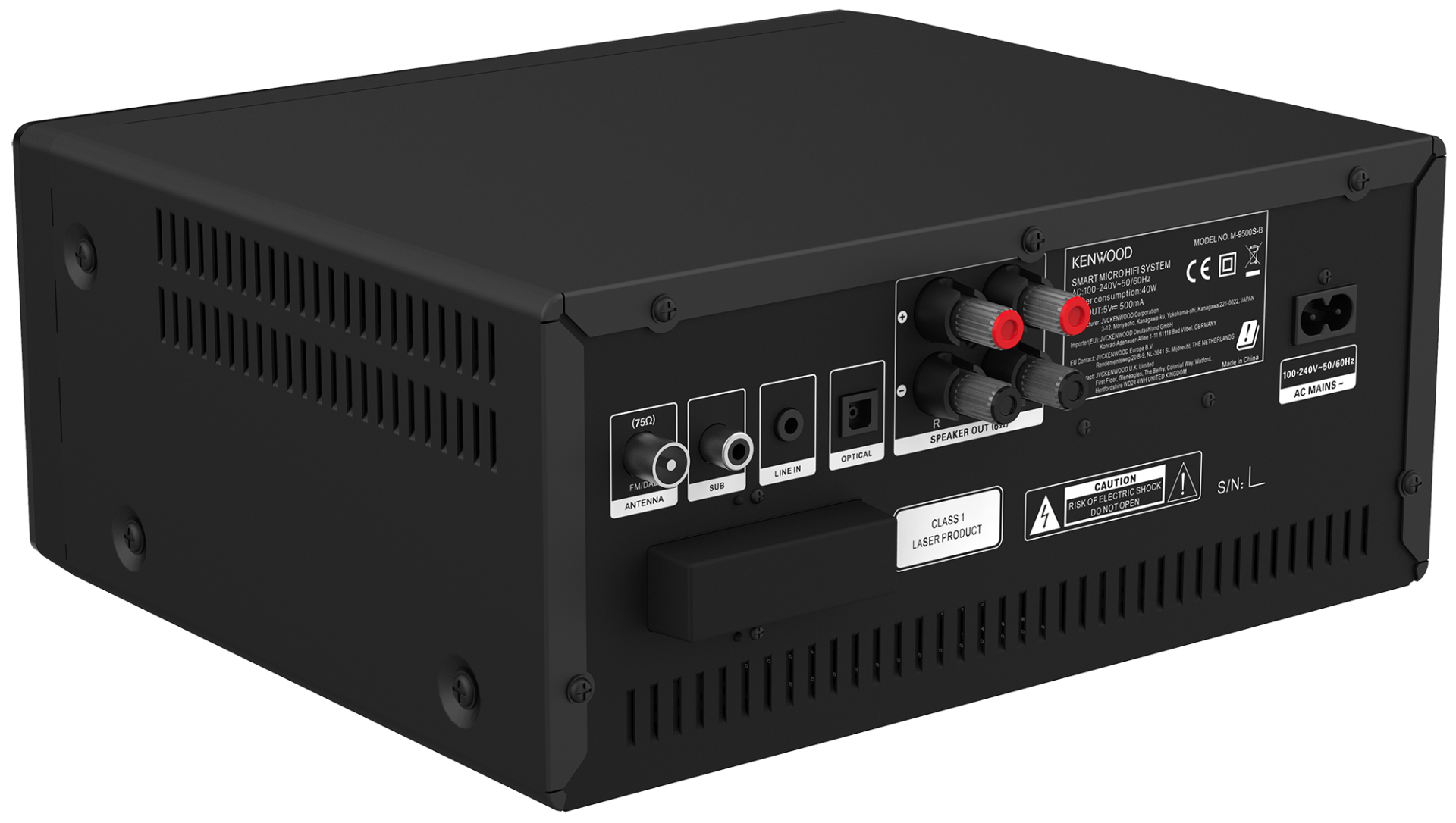 All-in-one-Musik-Systeme Kenwood M-9500S im Test, Bild 