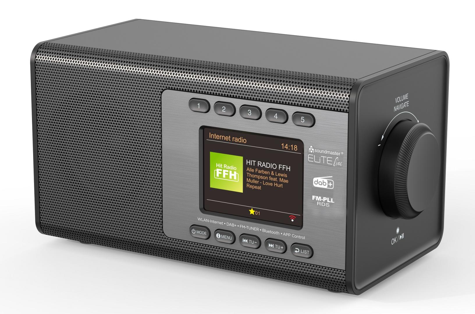 DAB+ Radios Soundmaster EliteLine IR7000TI im Test, Bild 
