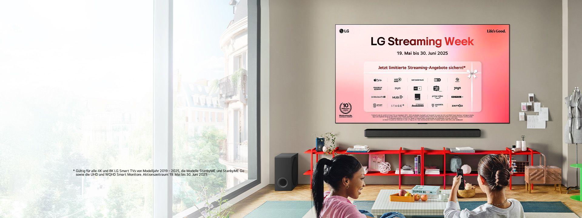 Streaming Kostenlose und preisreduzierte Streaming-Inhalte auf Smart-TVs von LG - News, Bild 