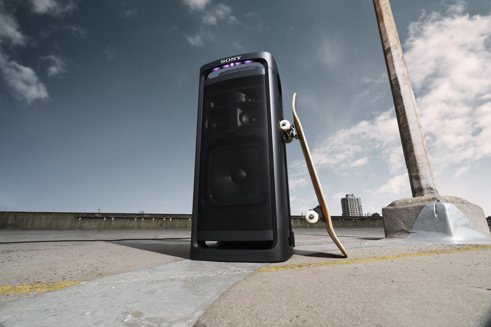 Digital Audio Mit und ohne Akku-Betrieb: Neue Party-Boxen von Sony mit 360°-Beleuchtung - News, Bild 