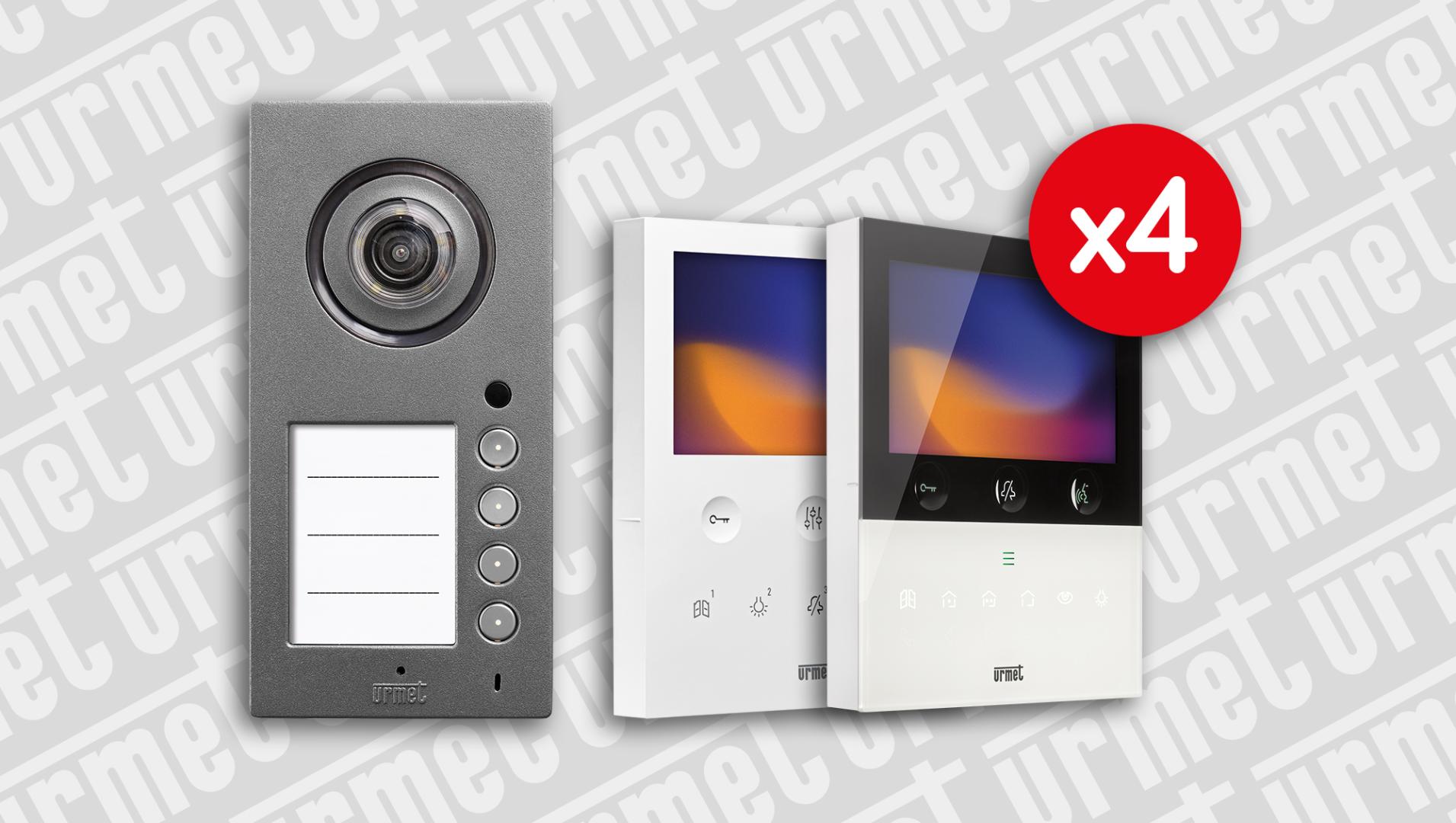 Smart Home Neue Video-Sprechanlagen-Sets von Grothe für vier Wohneinheiten - News, Bild 
