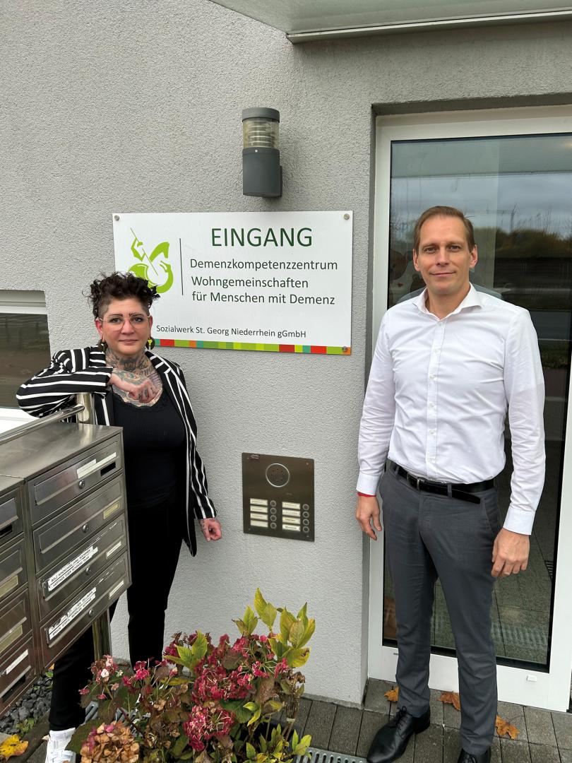 Vor Ort Smartes Assistenz-System: Demenz-Wohngemeinschaft Sozialwerk St. Georg Care GmbH - News, Bild 