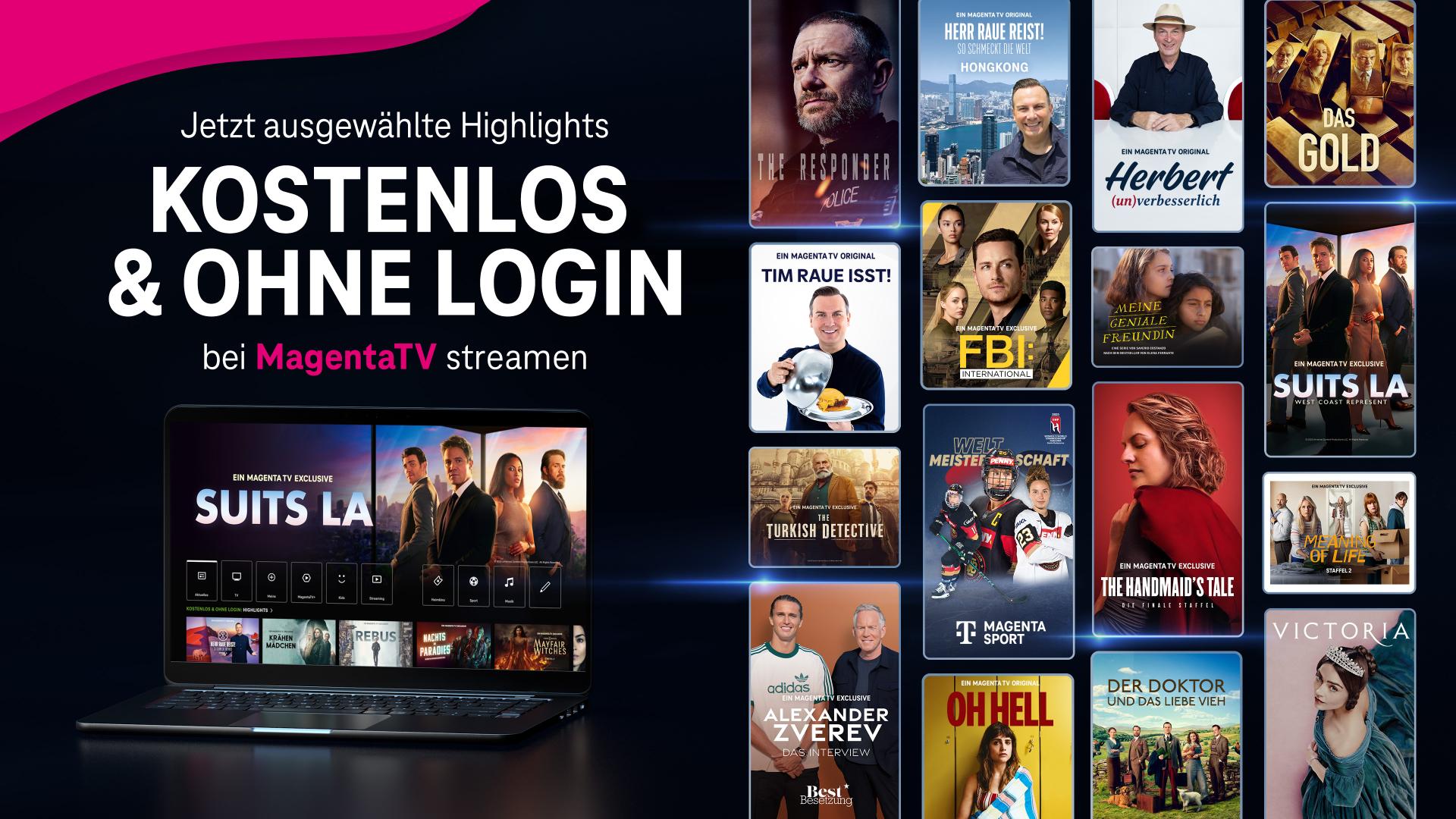 Streaming Ab sofort: MagentaTV macht ausgewählte Entertainment-Inhalte frei zugänglich - News, Bild 