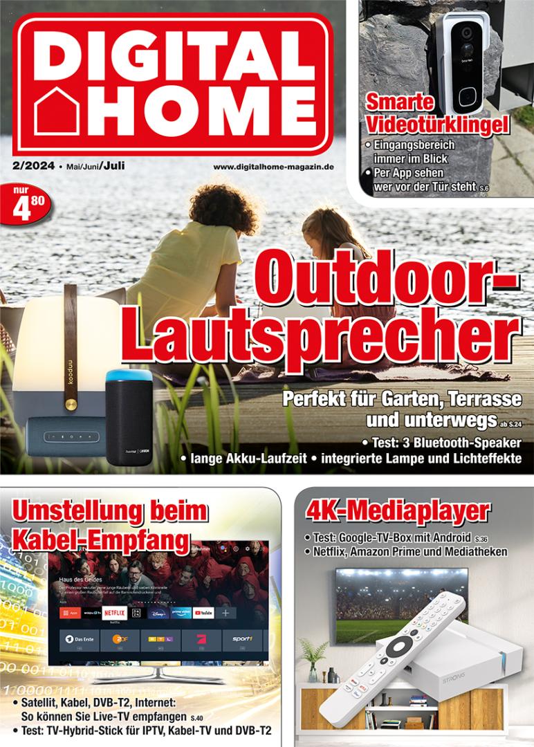 Digital Audio DIGITAL HOME-Ausgabe 2/2024 jetzt neu als e-Paper-Magazin - News, Bild 
