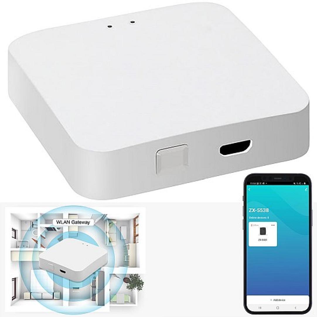 Digital Audio Bluetooth-kompatible Geräte weltweit steuern: WLAN-Gateway von Luminea Home Control - News, Bild 