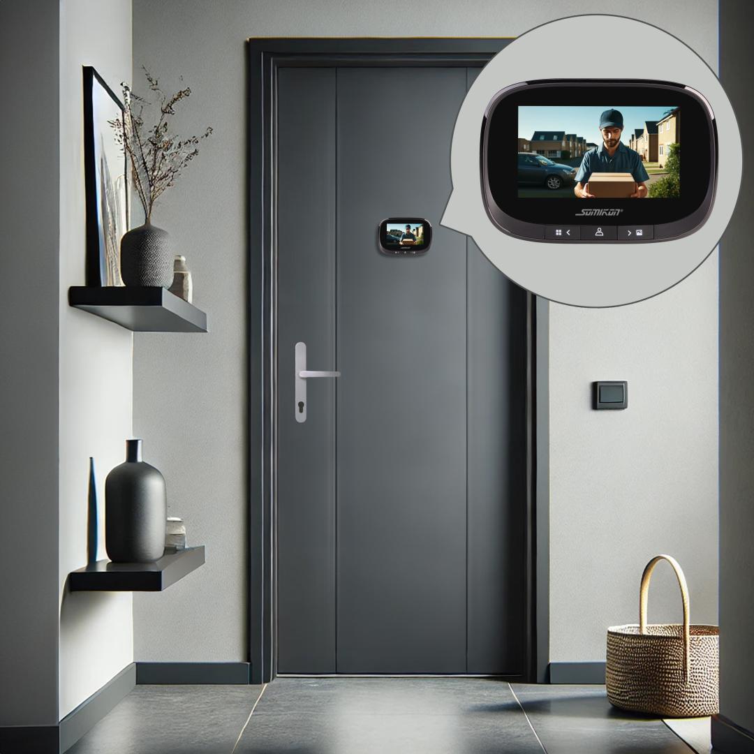 Smart Home Video-Türklingel mit 4,3-Zoll-TFT-Farbdisplay und Bewegungserkennung - News, Bild 