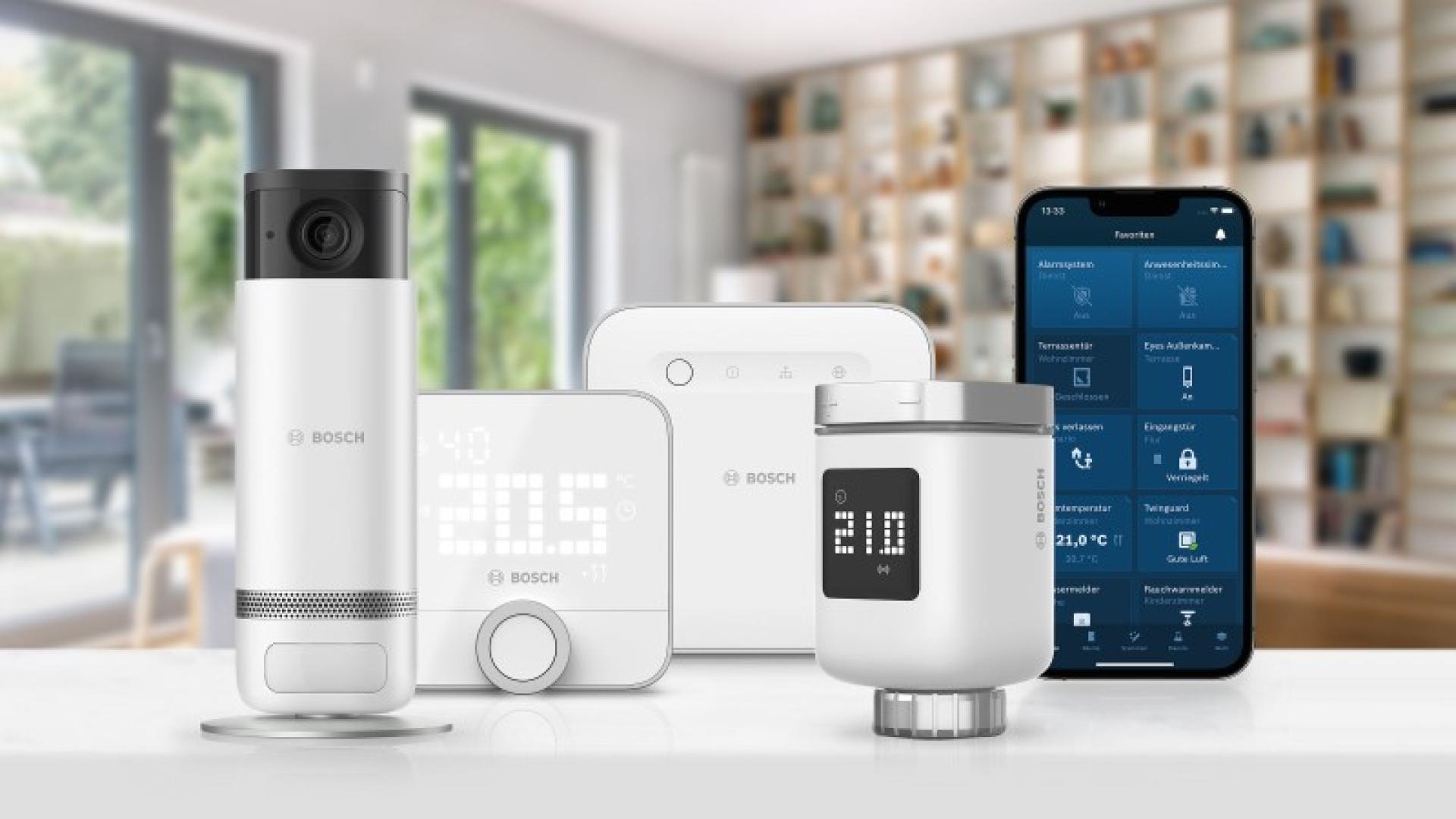 Smart Home Smart Home System von Bosch mit neuem Service: Notfallhilfe, auch wenn man nicht erreichbar ist - News, Bild 